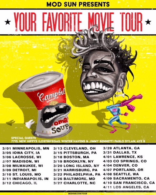 Mod Sun Tour The Hype Magazine