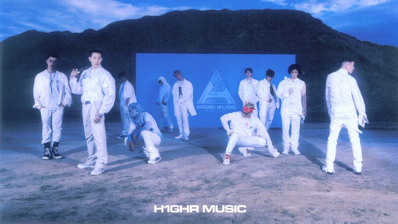 H1GHR MUSIC Releases Label Compilation Album [H1GHR : BLUE TAPE