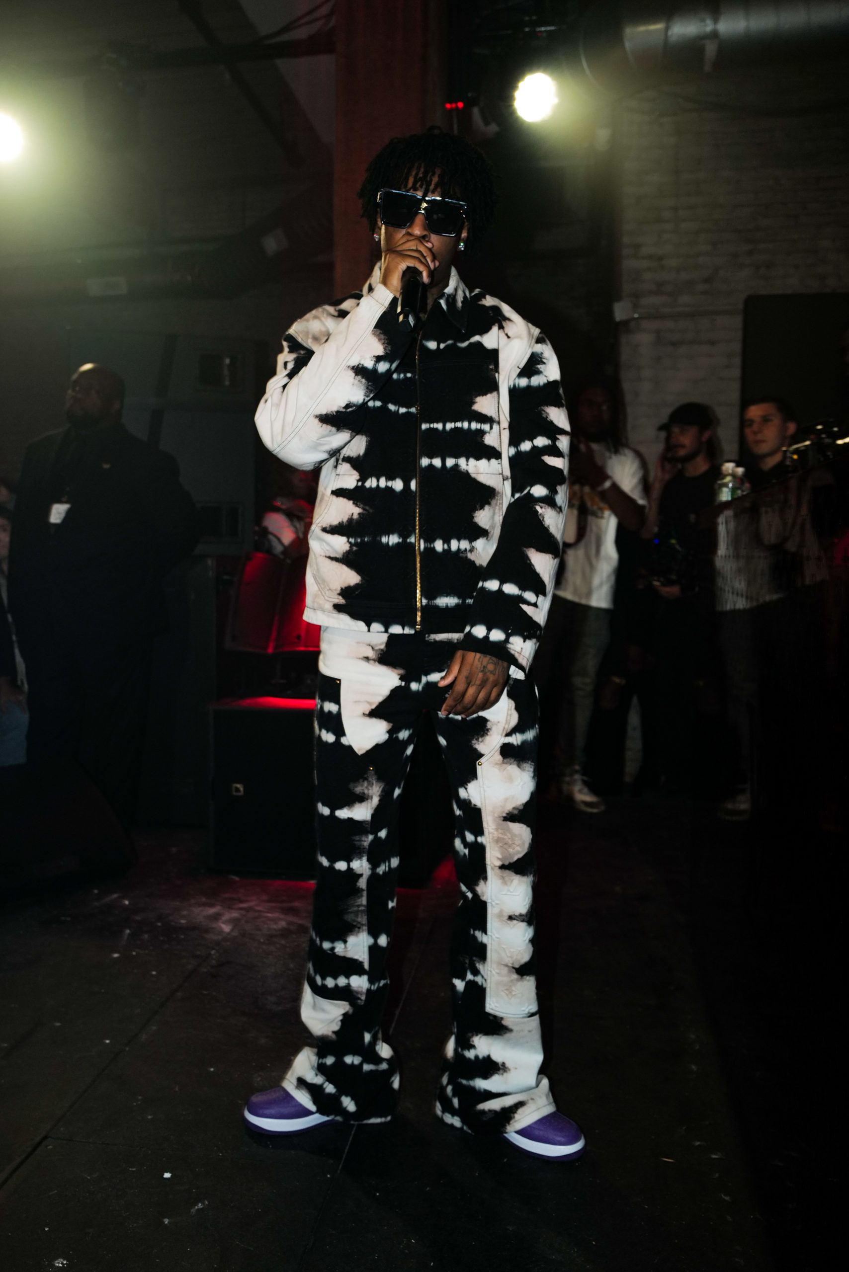 21 Savage and Metro Boomin Attend & Perform at Louis Vuitton and Nike “Air  Force 1” by Virgil Abloh Exhibition Inauguration - The Hype Magazine
