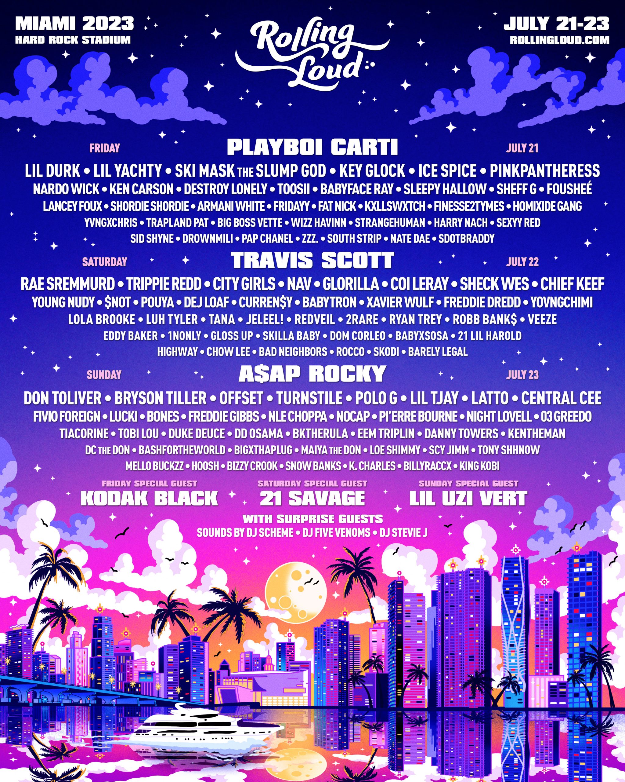 Rolling Loud Miami 2023 Returns With Powerful Lineup The Hype Magazine