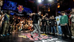El Nino of the USA dances for Team America in the Continental Battle during the Red Bull BC One Camp, prior to the World Final, at Capitale in New York, USA on November 11, 2022 // Dean Treml / Red Bull Content Pool