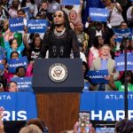 Quavo Kicks off Rally in Hometown of Atlanta for Democratic Presidential Nominee & Current VP Kamala Harris as she Embarks on Campaign Tour Across the Country