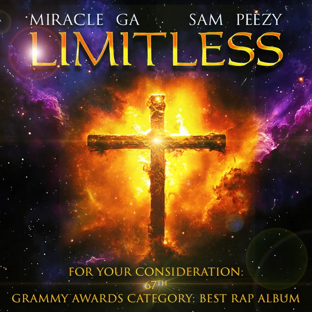 Miracle GA and Sam Peezy - LIMITLESS - Cover Art