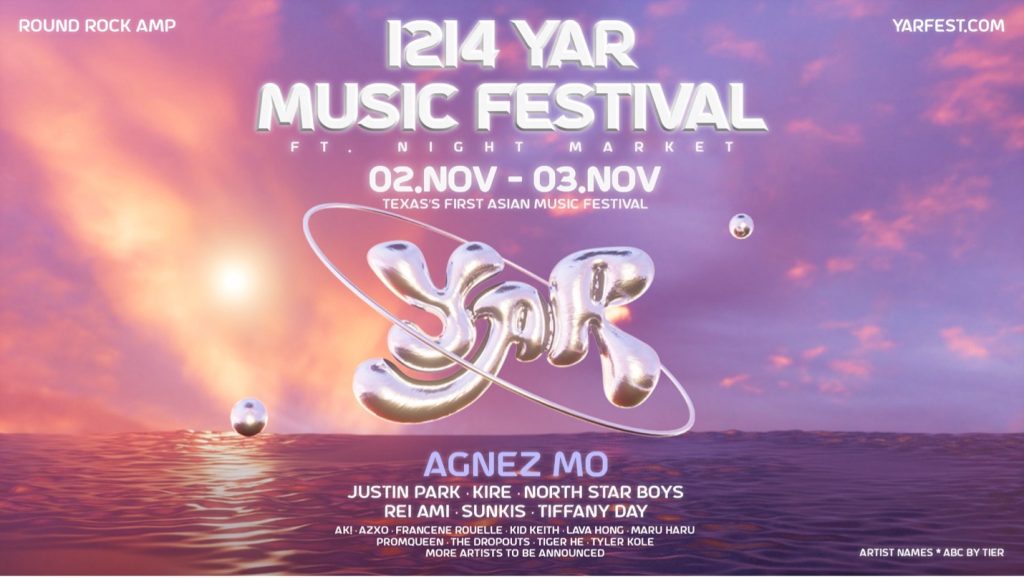 1214 YAR Music Festival Lineup 